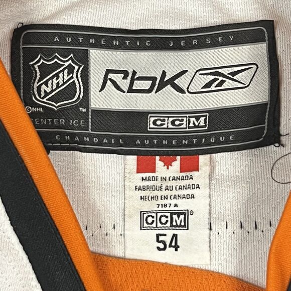 Daniel Brière Philadelphia Flyers 2010 Winter Classic NHL Jersey White S 54 NWT! - Picture 4 of 11